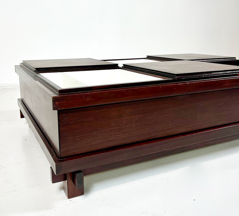 Mid-Century Modern Coffee Table by Carlo Hauner for Forma Italy, 1960s