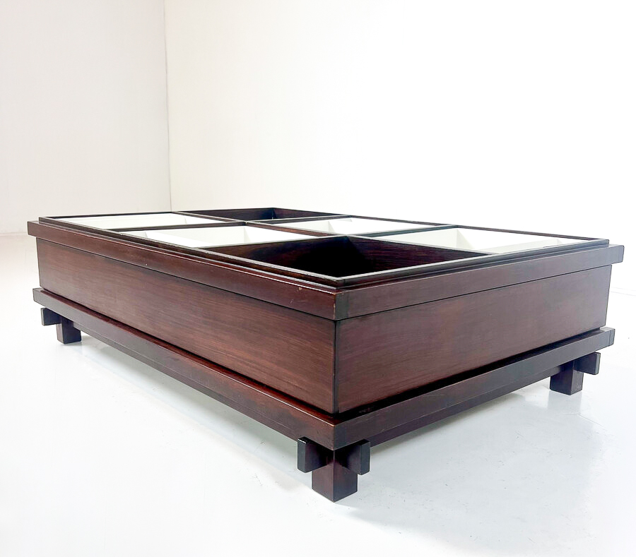 Mid-Century Modern Coffee Table by Carlo Hauner for Forma Italy, 1960s