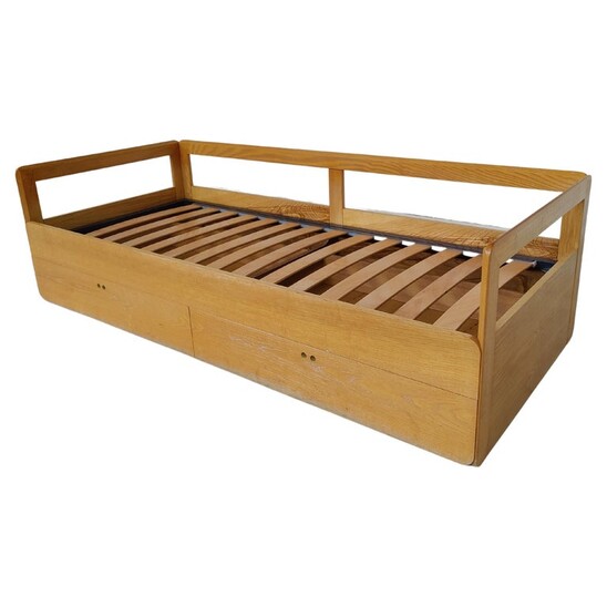 Mid-Century Modern Daybed with Drawers by Derk Jan de Vries,1960s