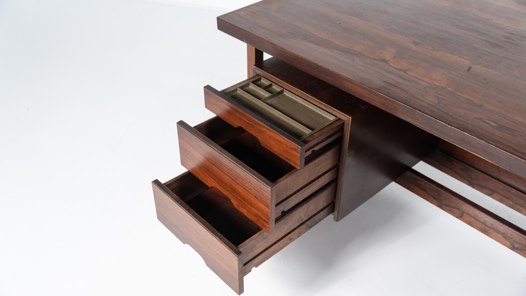 Mid-Century Modern Desk by Sergio Rodrigues, Brazil, 1960s