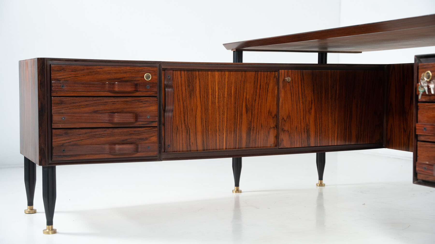 Mid-Century Modern Desk, Italy, 1960s