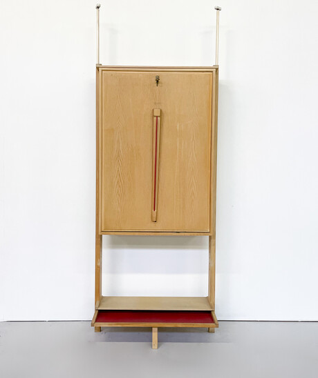 Mid-Century Modern Desk/Secretary by Maurice Pre and Janette Laverrière, 1958