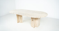 Mid-Century Modern Dining Table in the style of Willy Ballez, 1970s
