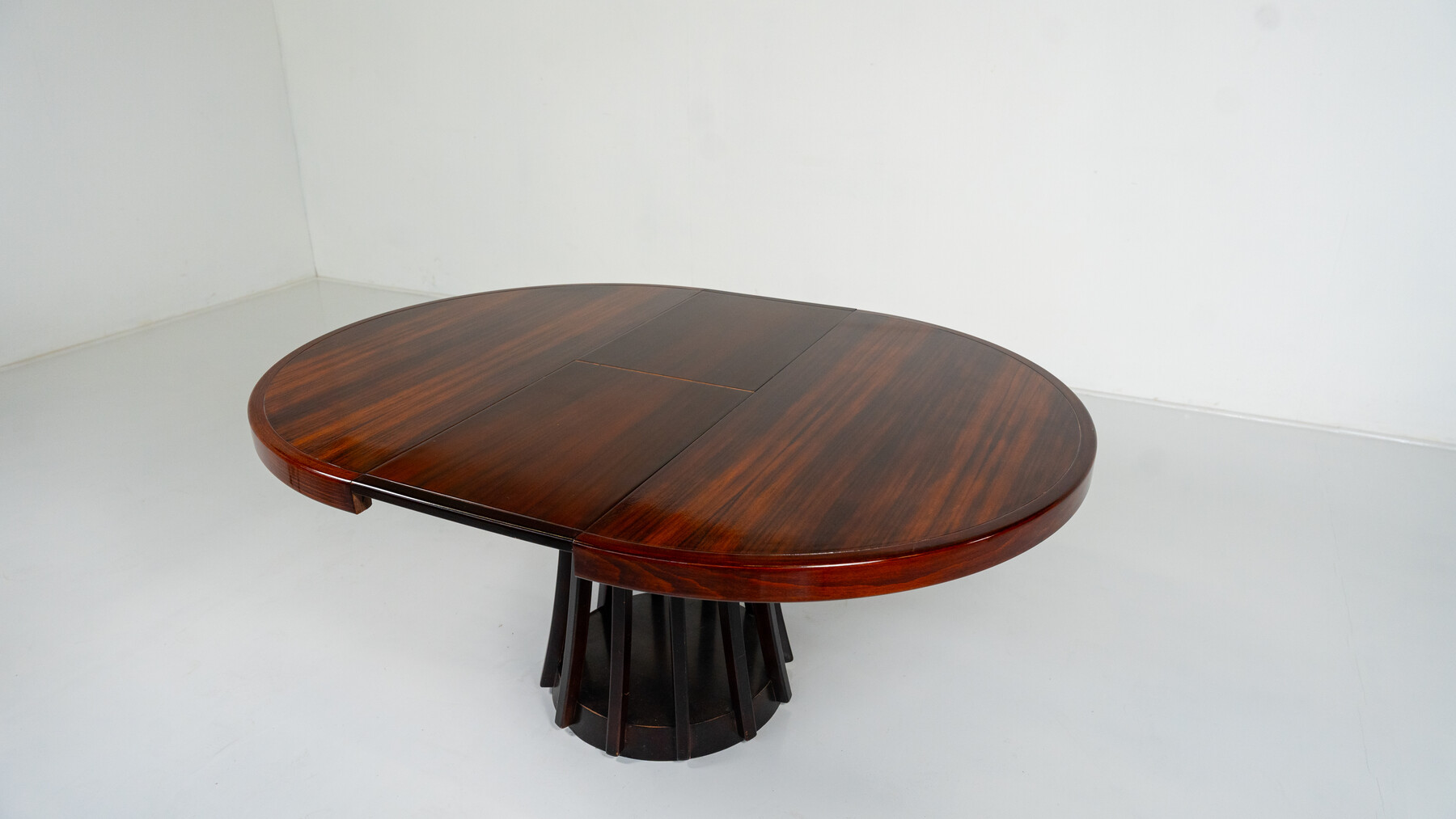 Mid-Century Modern Extendable Dining Table by Angelo Mangiarotti, Italy, 1970s