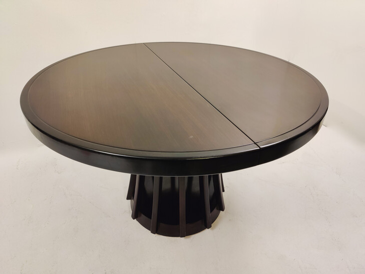Mid-Century Modern Extendable Dining Table by Angelo Mangiarotti,  Italy, 1970s