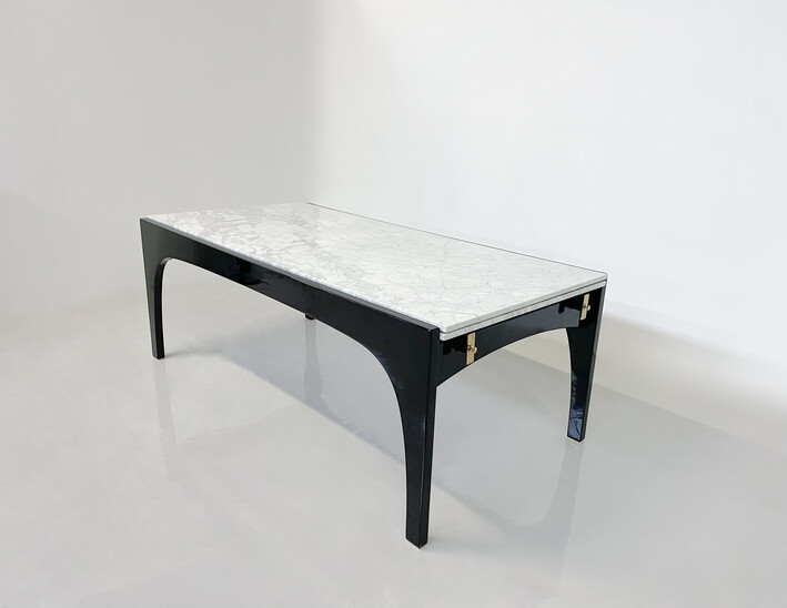 Mid-Century Modern Extendable Dining Table by Ignazio Gardella for MisuraEmme, Italy, 1980s
