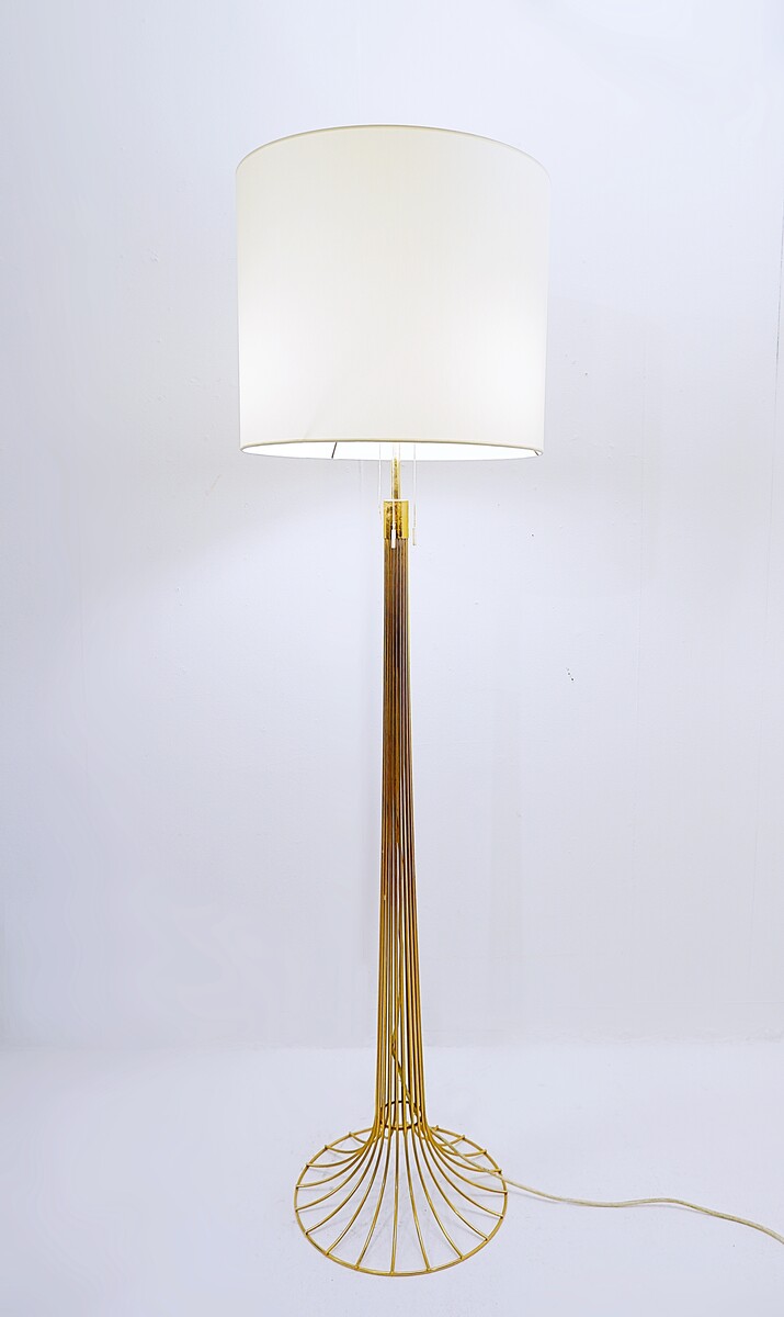 Mid Century Modern Floor Lamp by Verner Panton for Fritz Hansen - a pair available