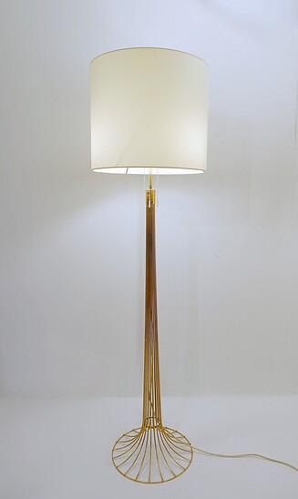 Mid Century Modern Floor Lamp by Verner Panton for Fritz Hansen - a pair available