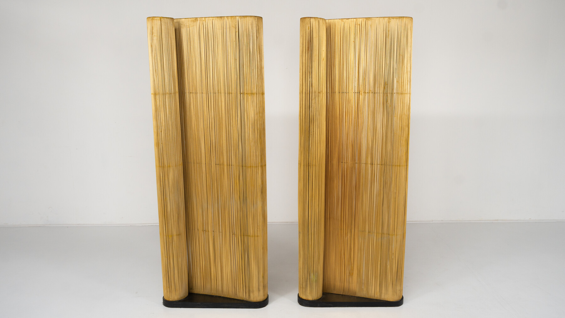 Mid-Century Modern Golden Lightning Screen, 2 available