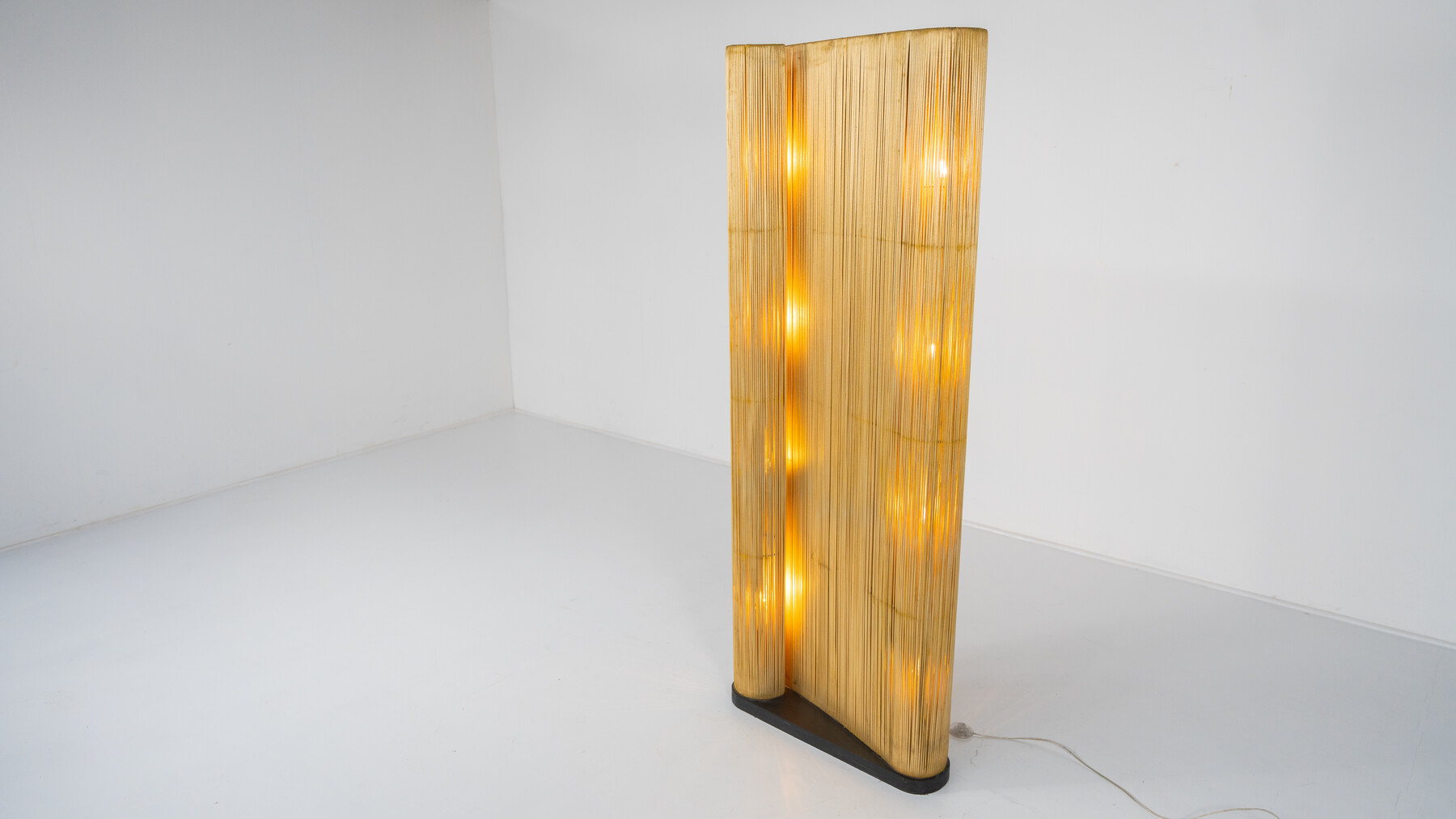 Mid-Century Modern Golden Lightning Screen, 2 available