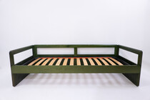 Mid-Century Modern Green Daybed by Derk Jan de Vries, Italy,1960s