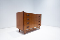 Mid-Century Modern Italian Chest of Drawers, Wood, 1960s