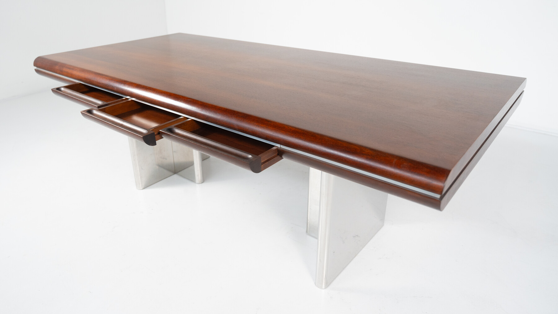 Mid-Century Modern Italian Desk by Hans von Klier for Skipper, 1970s