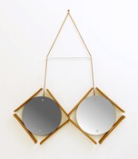 Mid-Century Modern Italian Double Mirrors, 1960s