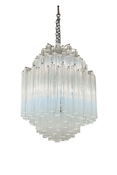 Mid-Century Modern Italian Glass Suspensions, 1960s - 2 Available