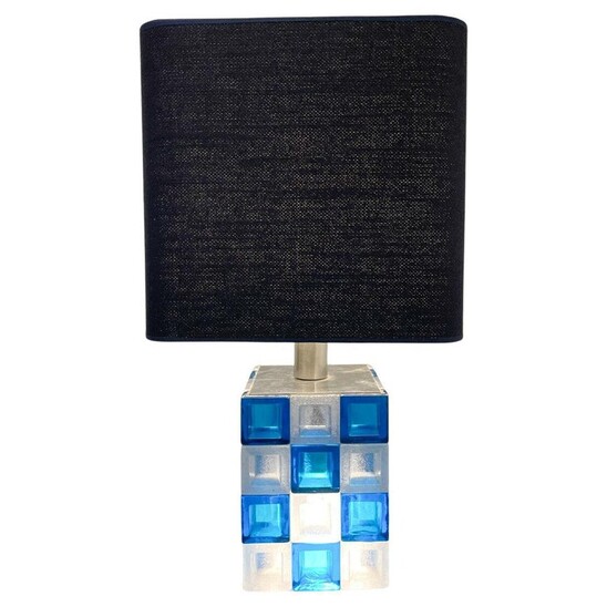 Mid-Century Modern Italian Murano Glass Table Lamp by Albano Poli for Poliarte - 1960s