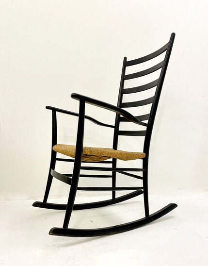 Mid-Century Modern Italian Rocking Chair, 1960s