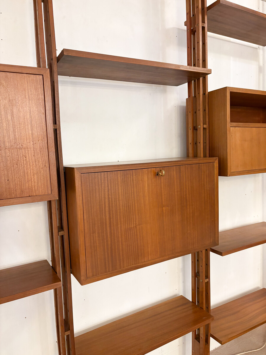 Mid-Century Modern Italian Wall Unit, 1960s