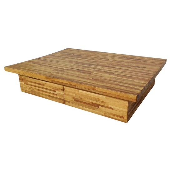 Mid-Century Modern Italian Wooden Coffee Table