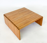 Mid-Century Modern Italian Wooden Coffee Table, 1970s