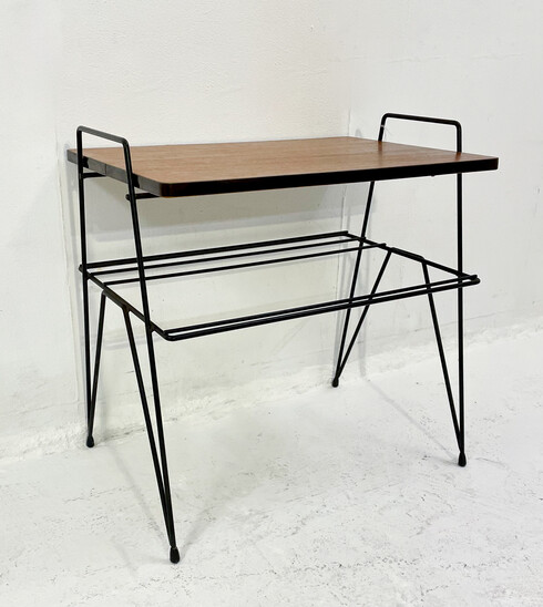 Mid-Century Modern Italian Wooden Side Table, 1960s