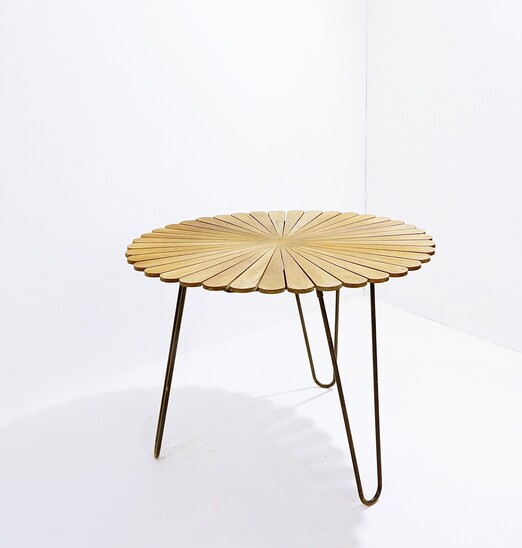Mid-Century Modern Italian Wooden Table, 1960s