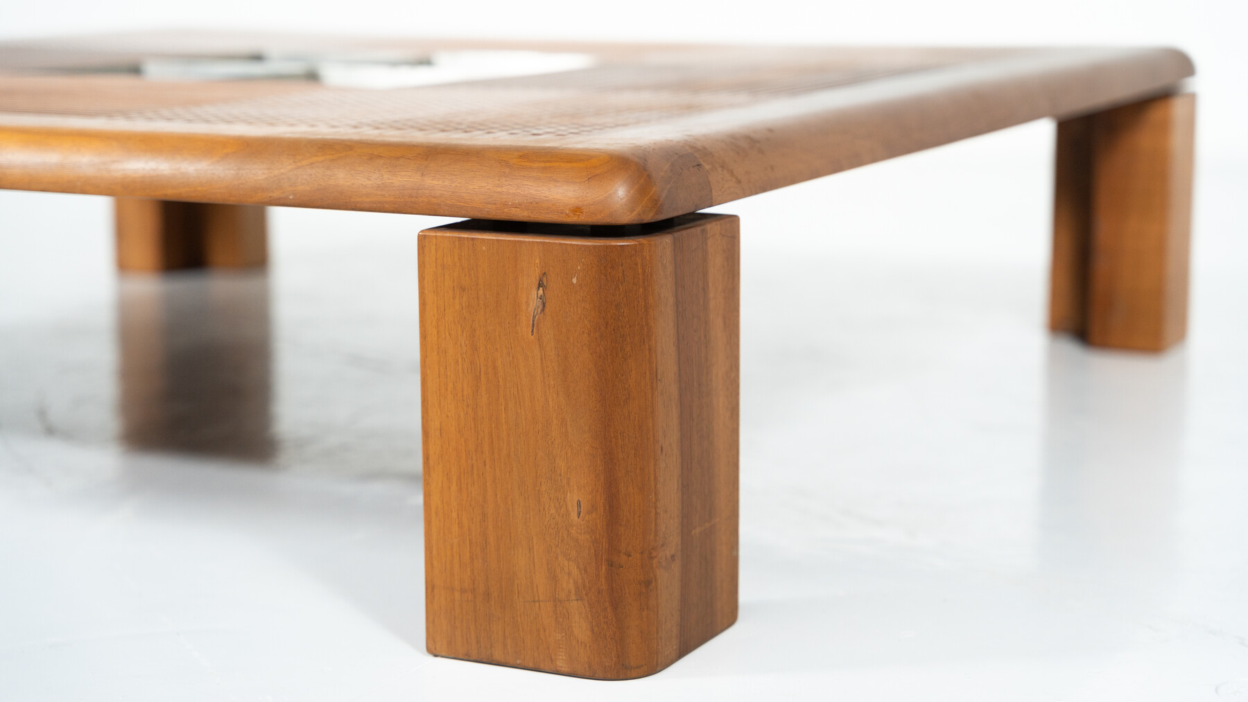 Mid-Century Modern Large Italian Coffee Table by Silvio Coppola, 1970s