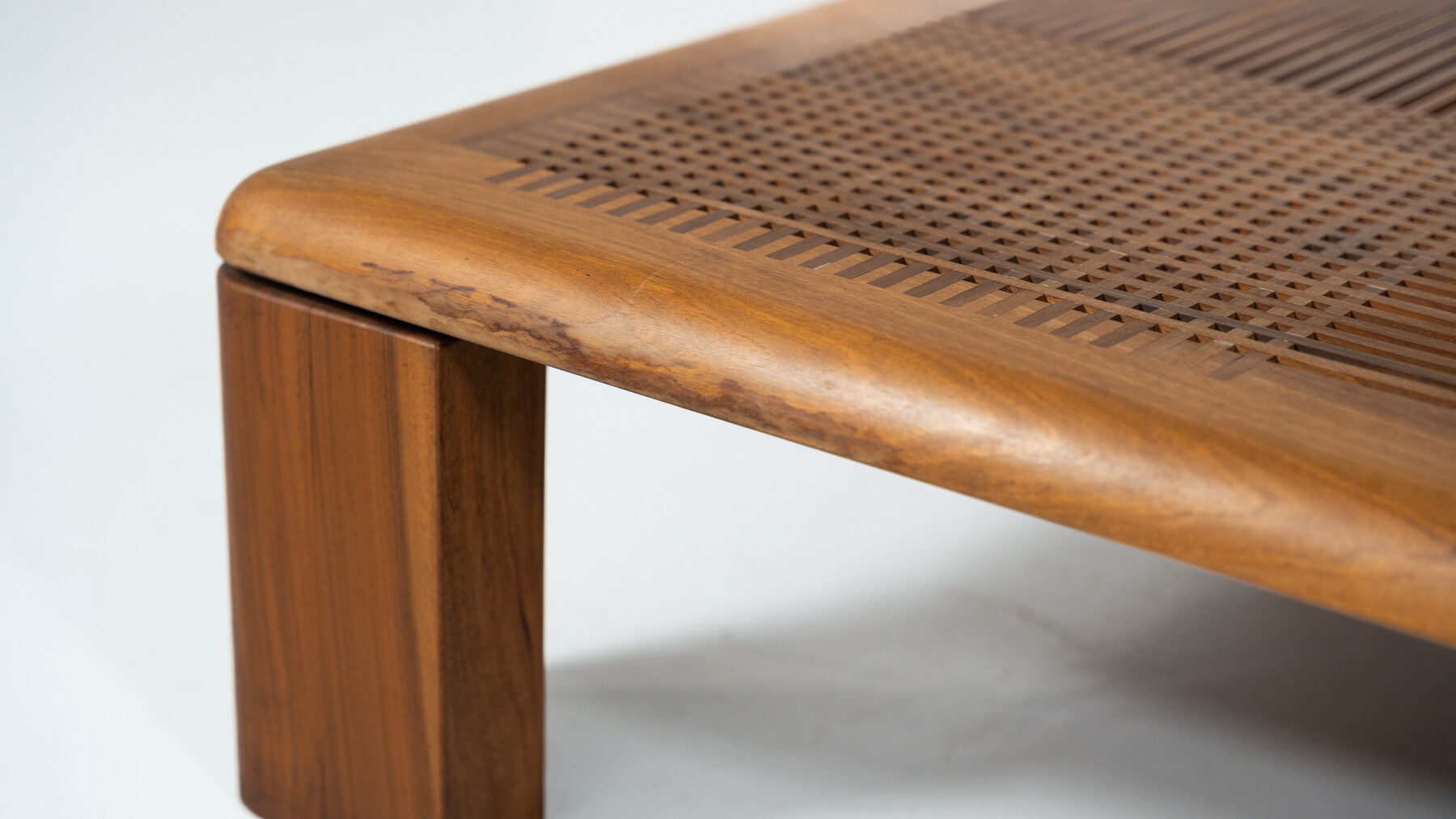 Mid-Century Modern Large Italian Coffee Table by Silvio Coppola, 1970s