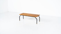 Mid-Century Modern Luggage Bench, Italy, 1960s