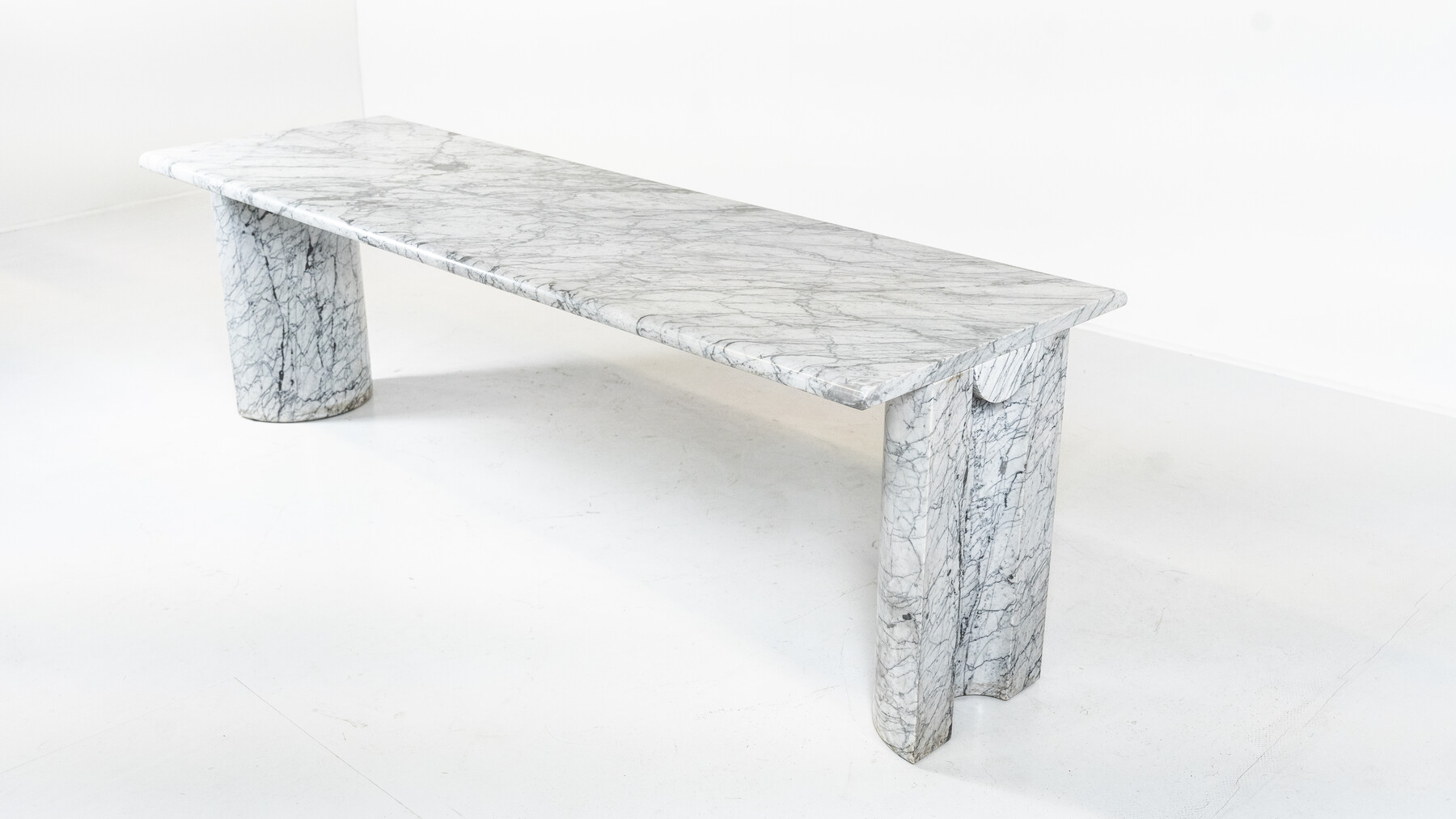 Mid-Century Modern Marble Console, Italy, 1970s