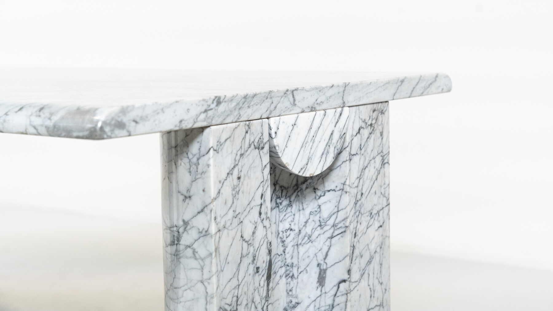 Mid-Century Modern Marble Console, Italy, 1970s