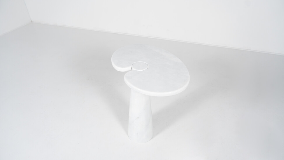 Mid-Century Modern Marble Console Table model ''Eros'' by Angelo Mangiarotti for Skipper, Italy