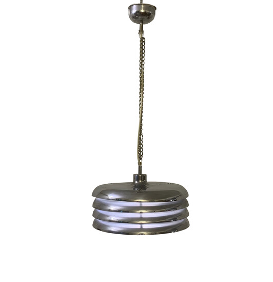 Mid-Century Modern Metal Ceiling light by Borsfay Tamas, Hungary, 1970s