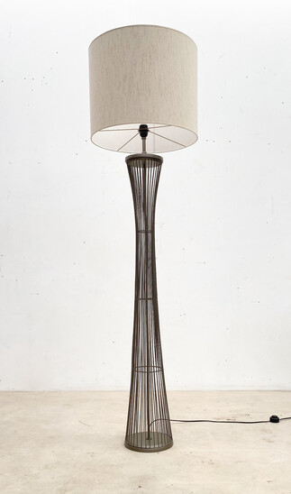 Mid-Century Modern Metal Floor Lamp, Italy, 1970s