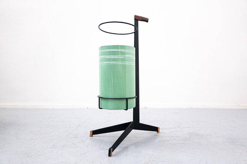 Mid-Century Modern Metal Umbrella Stand by Siva Poggibonsi, 1950s
