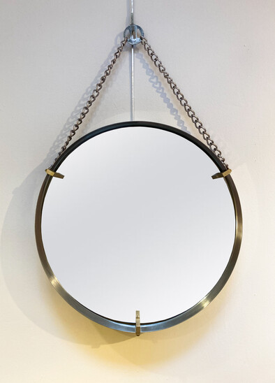 Mid-Century Modern Mirror, Italy