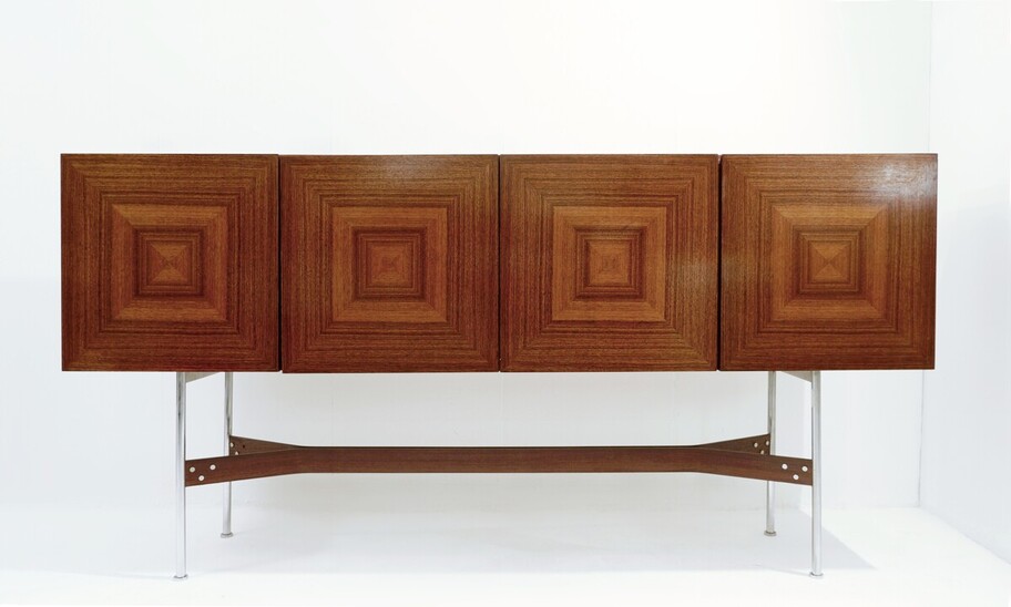 Mid-Century Modern 'Model GLR-230' Highboard by Rudolf Bernd Glatzel for Fristho Franeker - Netherlands, 1960s