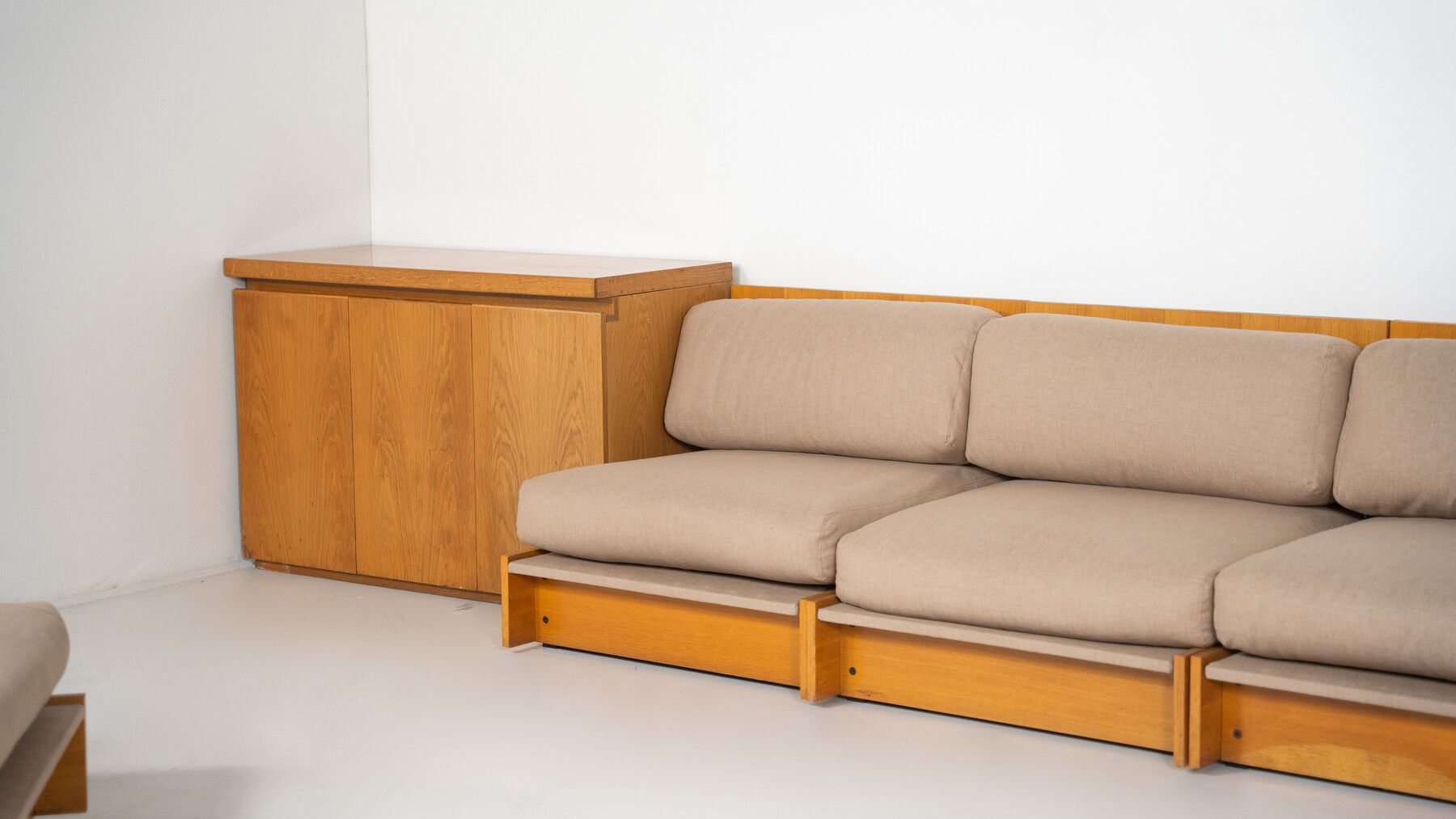 Mid-Century Modern Modular Seating Set, Italy, 1960s - New Upholstery 