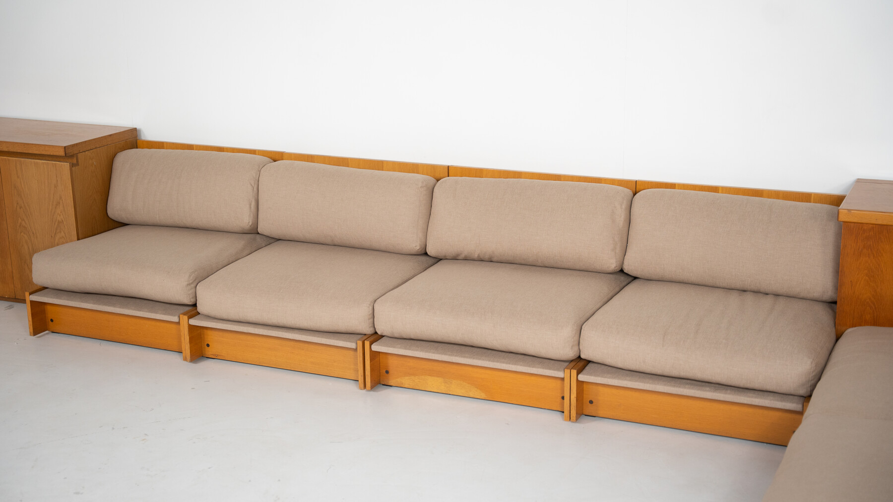 Mid-Century Modern Modular Seating Set, Italy, 1960s - New Upholstery 