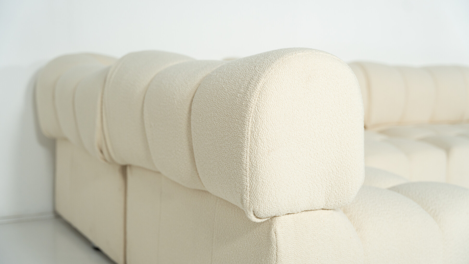 Mid-Century Modern Modular Sofa, Italy, 1970s - New Upholstery 