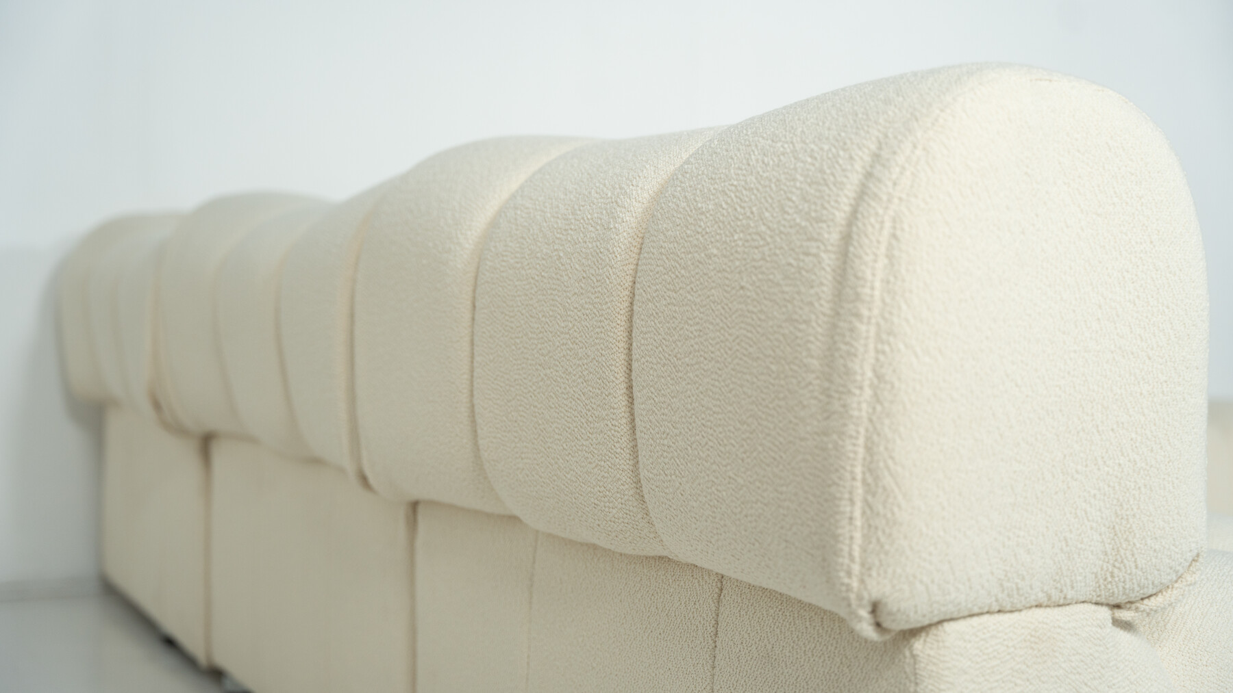 Mid-Century Modern Modular Sofa, Italy, 1970s - New Upholstery 