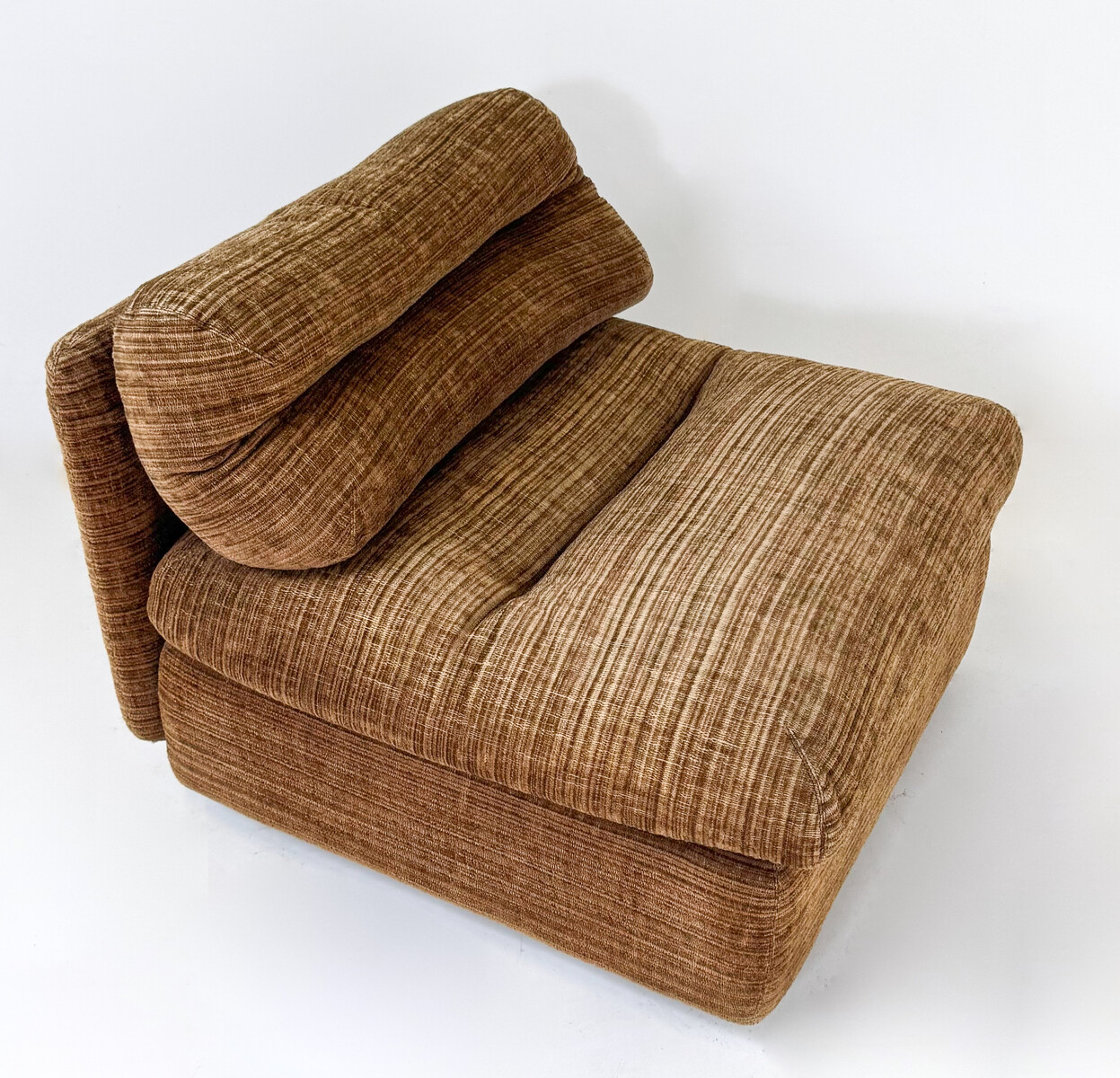 Mid-Century Modern Modular Sofa with Side Tables, 1970s