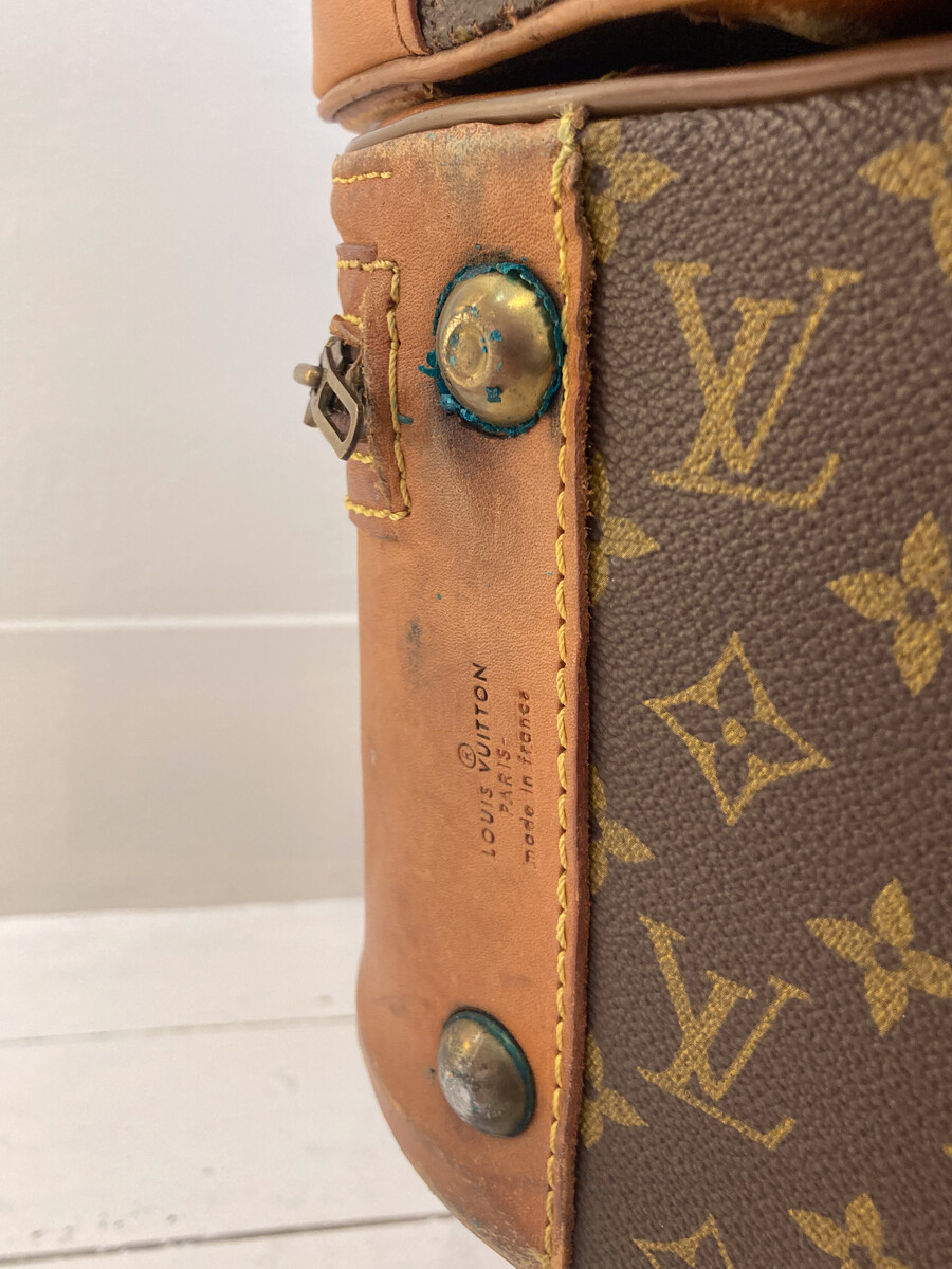 Mid-Century Modern Monogram 'Airbus' Suitcases by Louis Vuitton, France, 1980s