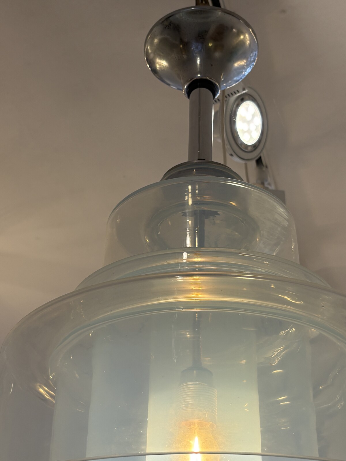 Mid-Century Modern Murano Glass Ceiling LS 120 by Carlo Nason, Italy, 1960s