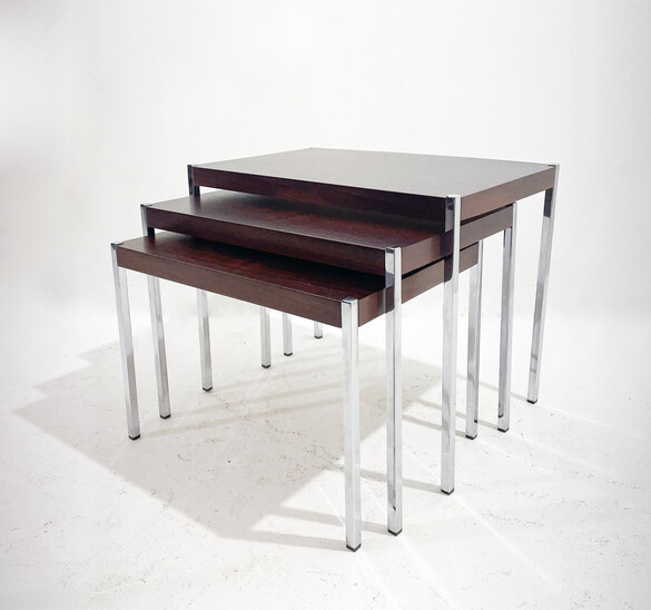 Mid-Century Modern Nesting Tables, 1970s