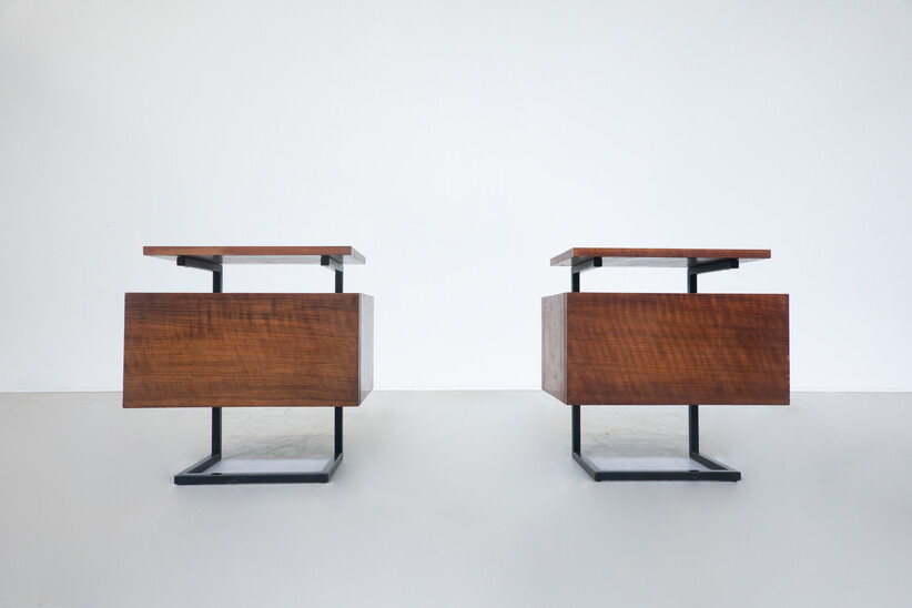 Mid-Century Modern Nightstands, Italy, 1960s