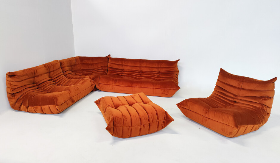 Mid-Century Modern Orange 