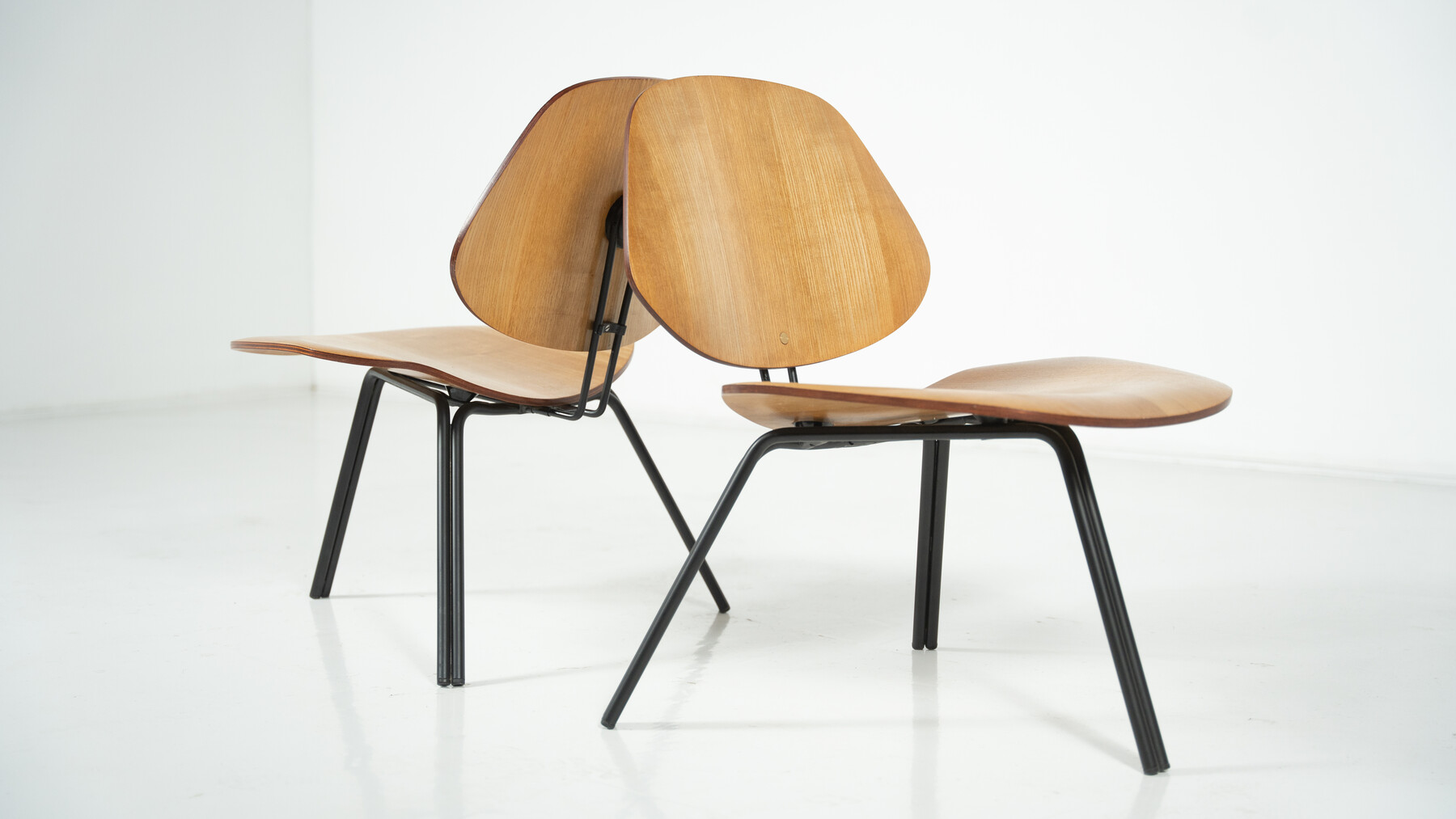 Mid-Century Modern P31 Chairs by Osvaldo Borsani, Tecno, 1950s