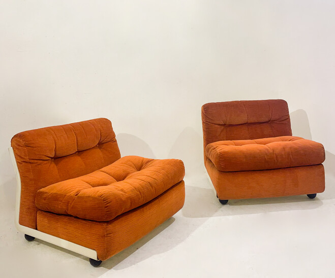 Mid-Century Modern Pair of