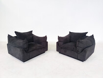 Mid-Century Modern Pair of Armchairs 